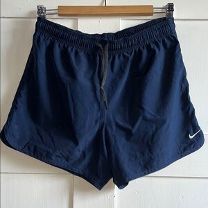 Nike Men's Athletic Shorts - Navy Blue
